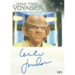 Leslie Jordan Signed Trading Card (Star Trek: Voyager)