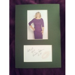 Linda Robson autograph