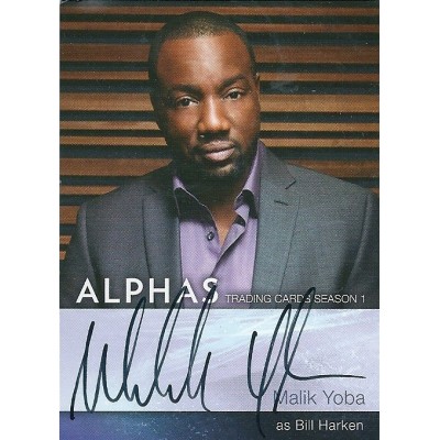 Malik Yoba Signed Trading Card (Alphas)