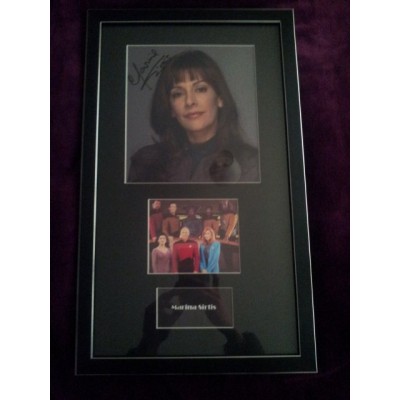 Marina Sirtis autograph (Star Trek)