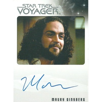 Maury Ginsberg Signed Trading Card (Star Trek: Voyager)