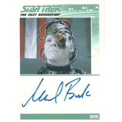 Michael Reilly Burke Signed Trading Card (Star Trek: The Next Generation)