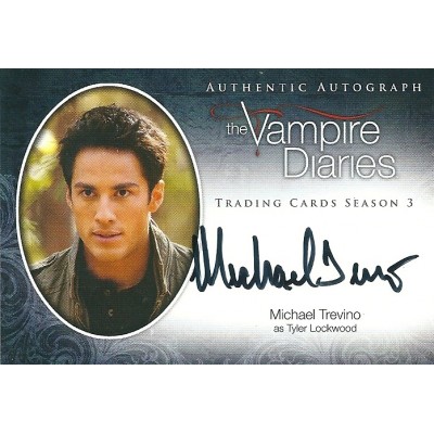 Michael Trevino Signed Trading Card (The Vampire Diaries)
