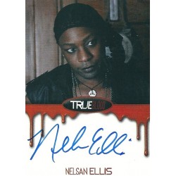 Nelsan Ellis Signed Trading Card (True Blood)