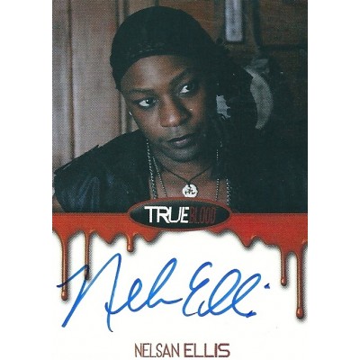 Nelsan Ellis Signed Trading Card (True Blood)