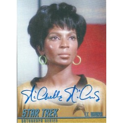 Nichelle Nichols Signed Trading Card (Star Trek) autograph