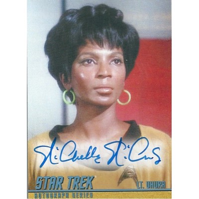 Nichelle Nichols Signed Trading Card (Star Trek)