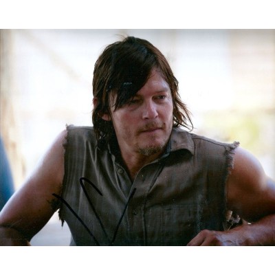 Norman Reedus autograph AFTAL 1 (The Walking Dead)