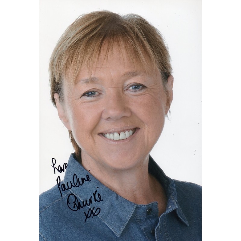 Pauline Quirke autograph