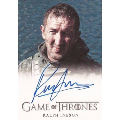 Ralph Ineson Signed Trading Card (Game of Thrones)