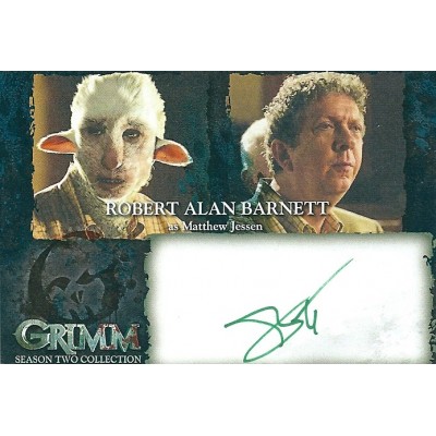 Robert Alan Barnett Signed Trading Card (Grimm)