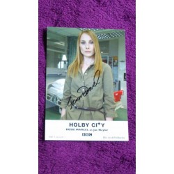 Rosie Marcel autograph (Holby City)