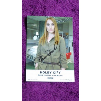 Rosie Marcel autograph (Holby City)