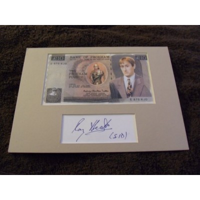 Roy Heather autograph AFTAL (Only Fools and Horses)