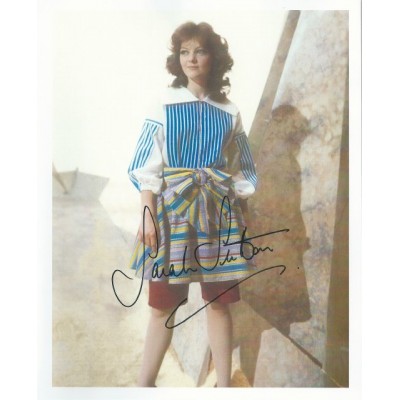 Sarah Sutton autograph AFTAL (Doctor Who)