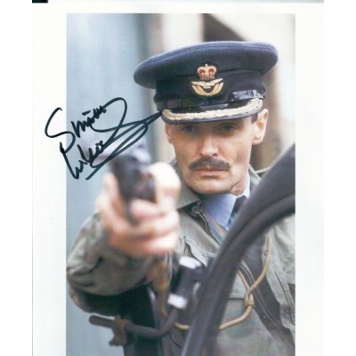 Simon Williams autograph AFTAL (Doctor Who; Upstairs, Downstairs; Holby City)