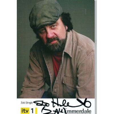 Steve Halliwell autograph (Emmerdale)