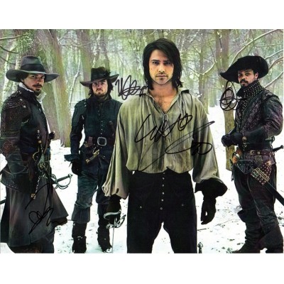 The Musketeers cast autograph 1