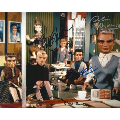 Thunderbirds cast autographs