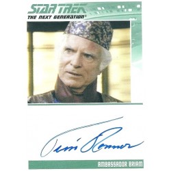 Tim O'Connor Signed Trading Card (Star Trek: The Next Generation)