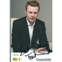 Tom Lister autograph (Emmerdale)