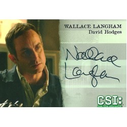 Wallace Langham Signed Trading Card (CSI)