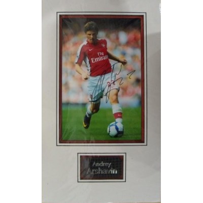 Andrey Arshavin autograph (Arsenal)
