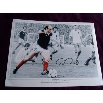 Archie Gemmill autograph (Scotland)