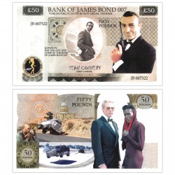 Novelty Banknote - James Bond £50