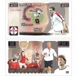 Novelty Banknote - England Football Team £10