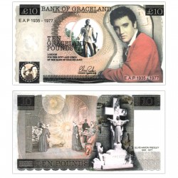 Novelty Banknote - Elvis Presley £10