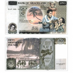 Novelty Banknote - Elvis Presley £50