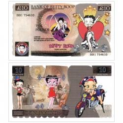 Novelty Banknote - Betty Boop £10