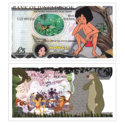 Novelty Banknote - Jungle Book £5