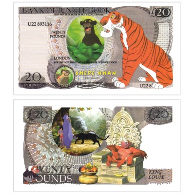 Novelty Banknote - Jungle Book £20