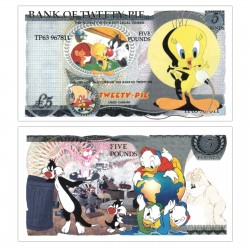 Novelty Banknote - Tweety Pie £5