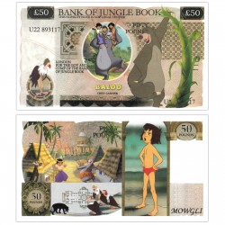 Novelty Banknote - Jungle Book £50