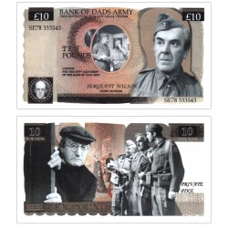 Novelty Banknote - Dads Army £10
