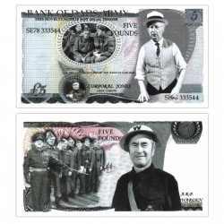 Novelty Banknote - Dads Army £5
