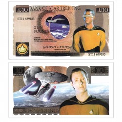 Novelty Banknote - Star Trek £10