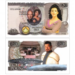 Novelty Banknote - Star Trek £20