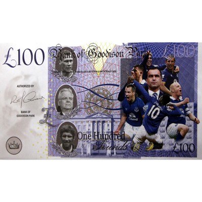 Novelty Banknote - Everton