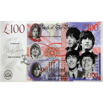 Novelty Banknote - Beatles