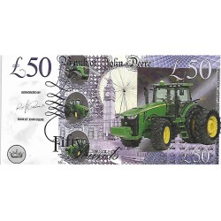 Novelty Banknote - Joh Deere (tractor )