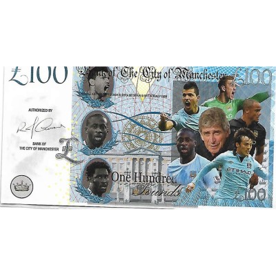 Novelty Banknote - Manchester City 2