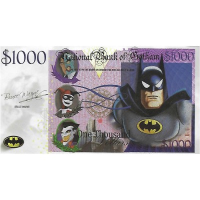 Novelty Banknote - Gotham/Batman