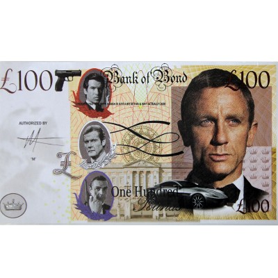 Novelty Banknote - James Bond