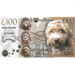 Novelty Dog Banknote - Cockapoo