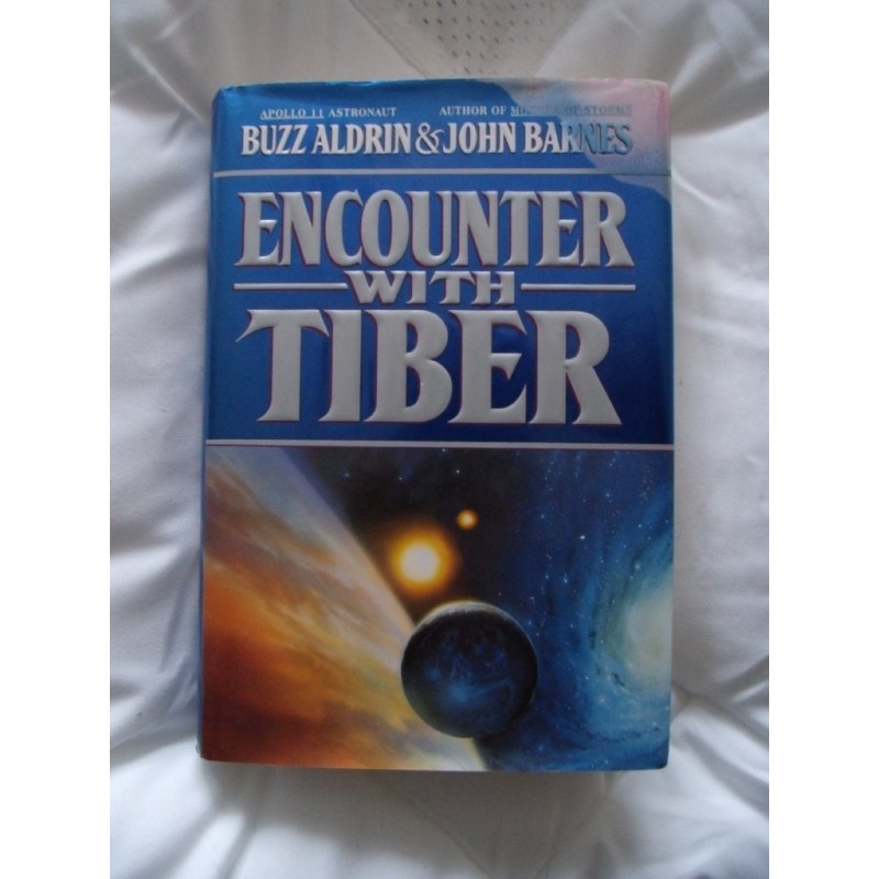 Buzz Aldrin Signed Book (Encounter With Tiber) autograph