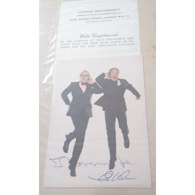 Morecambe and Wise autograph 3